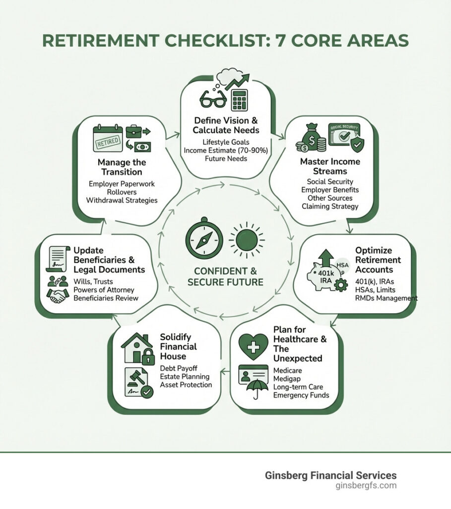 7 Things Every Retirement Checklist Needs to Cover 1