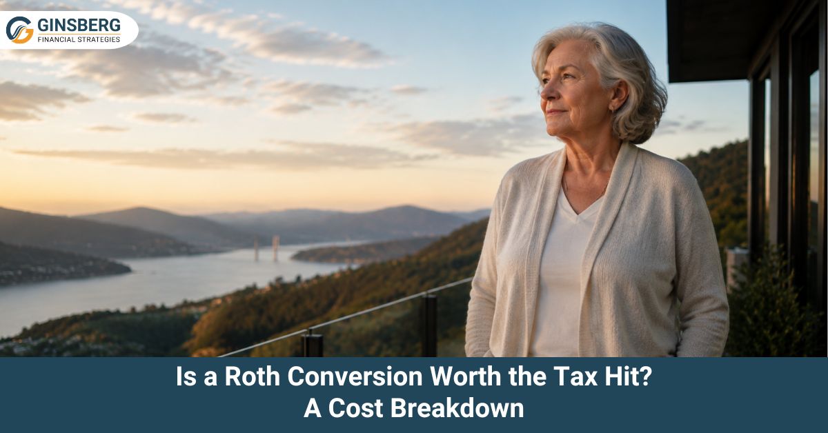 Image questioning the value of a Roth conversion in light of potential tax implications.