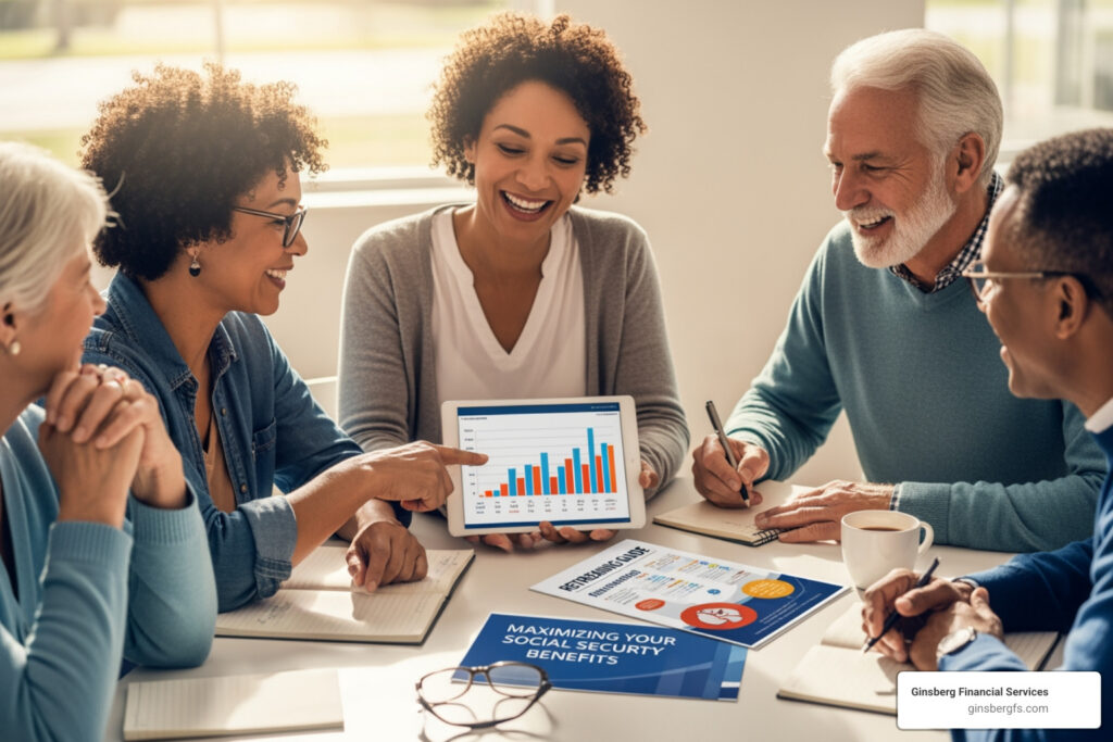 Social Security statement on a computer screen - how to maximize social security income Don't Leave Money on the Table: A Guide to Maximizing Your Social Security 2