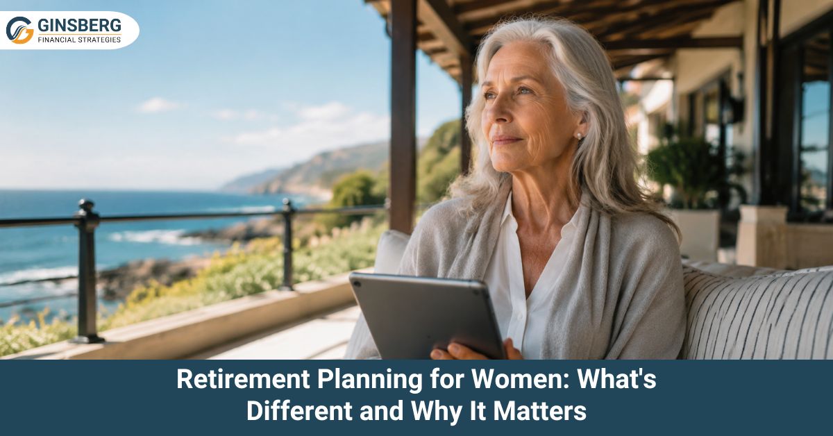Featured image shedding light on women's unique retirement planning needs and its significance for financial security and independence.
